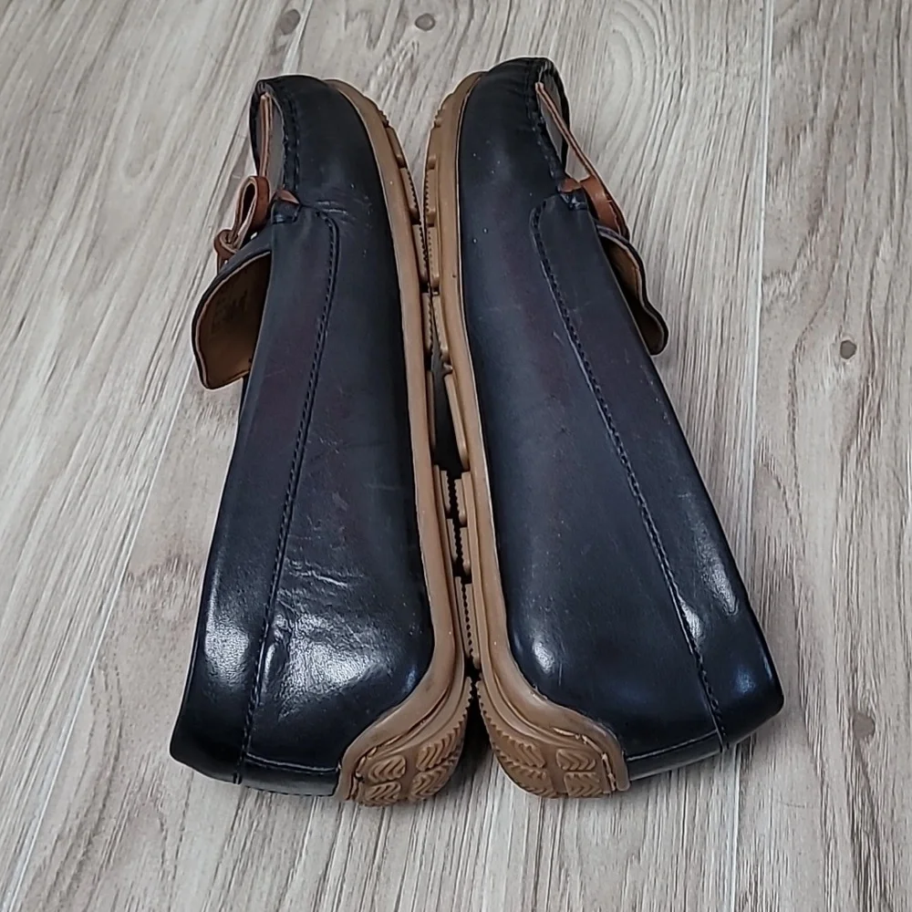 Clarks Collection Ultimate Comfort Women’s Black Leather Boat Shoes - Picture 10 of 10